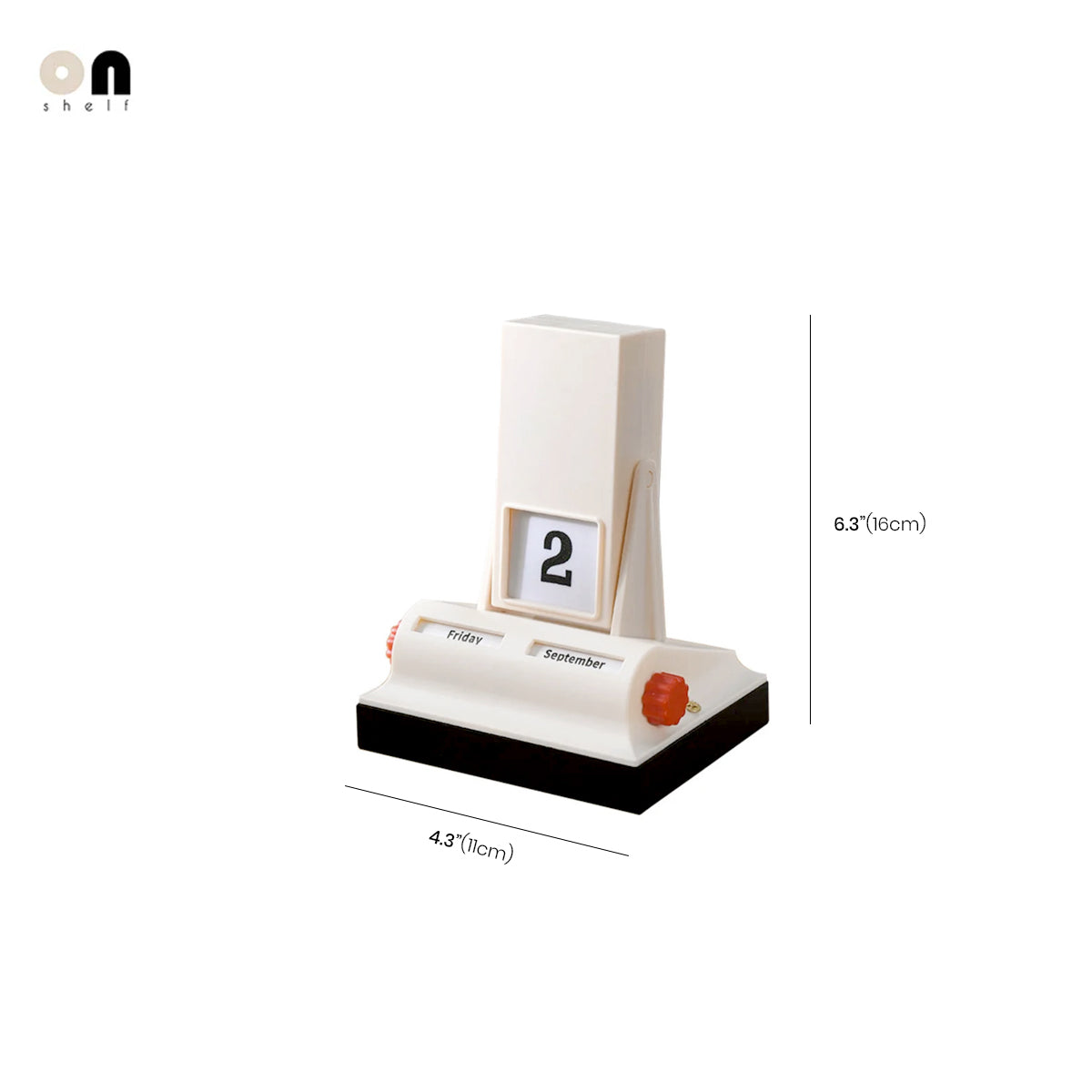 Flip Desk Calendar | ABS Frame Minimalist Design