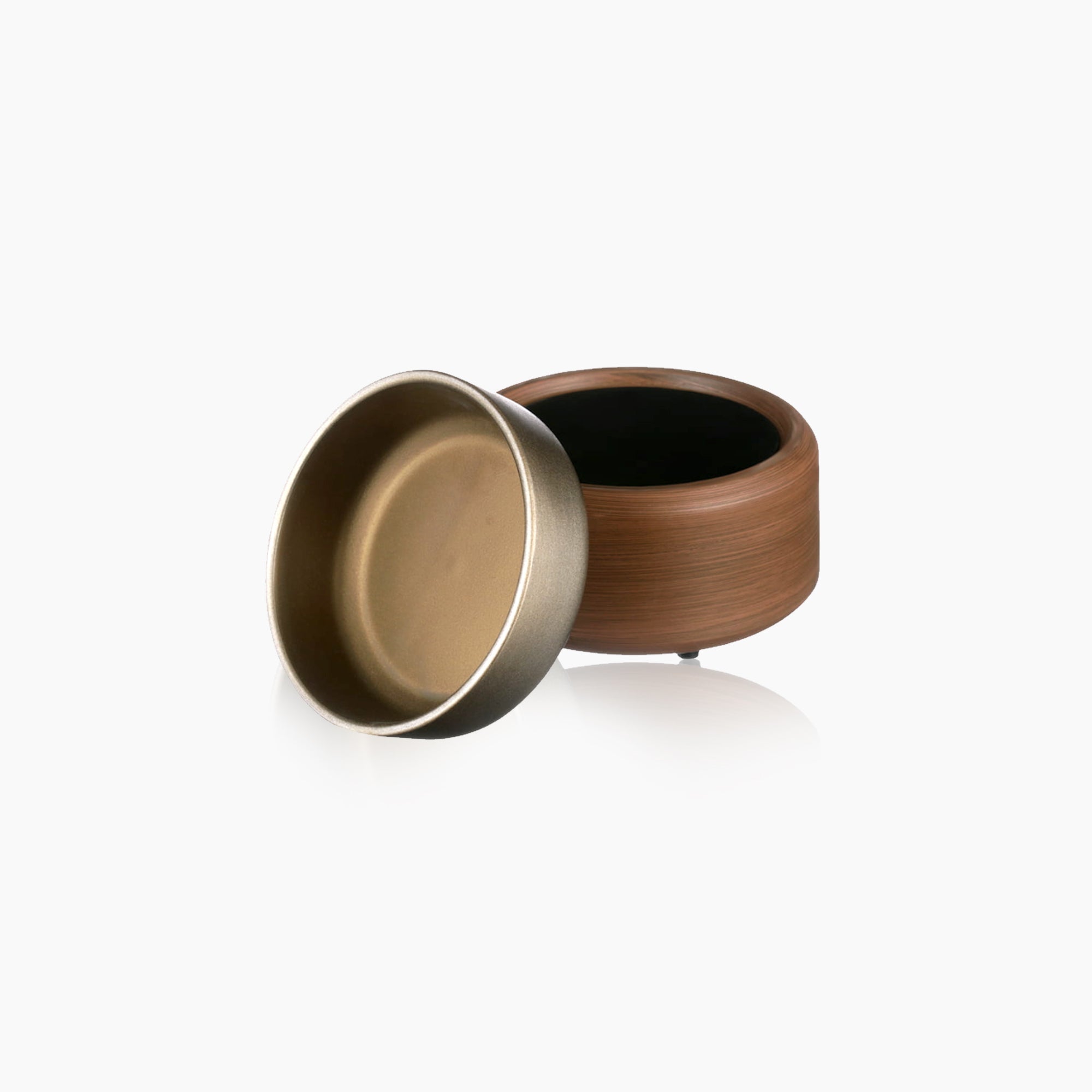Walnut Candle Warmer | Fragrance Stand 2 in 1