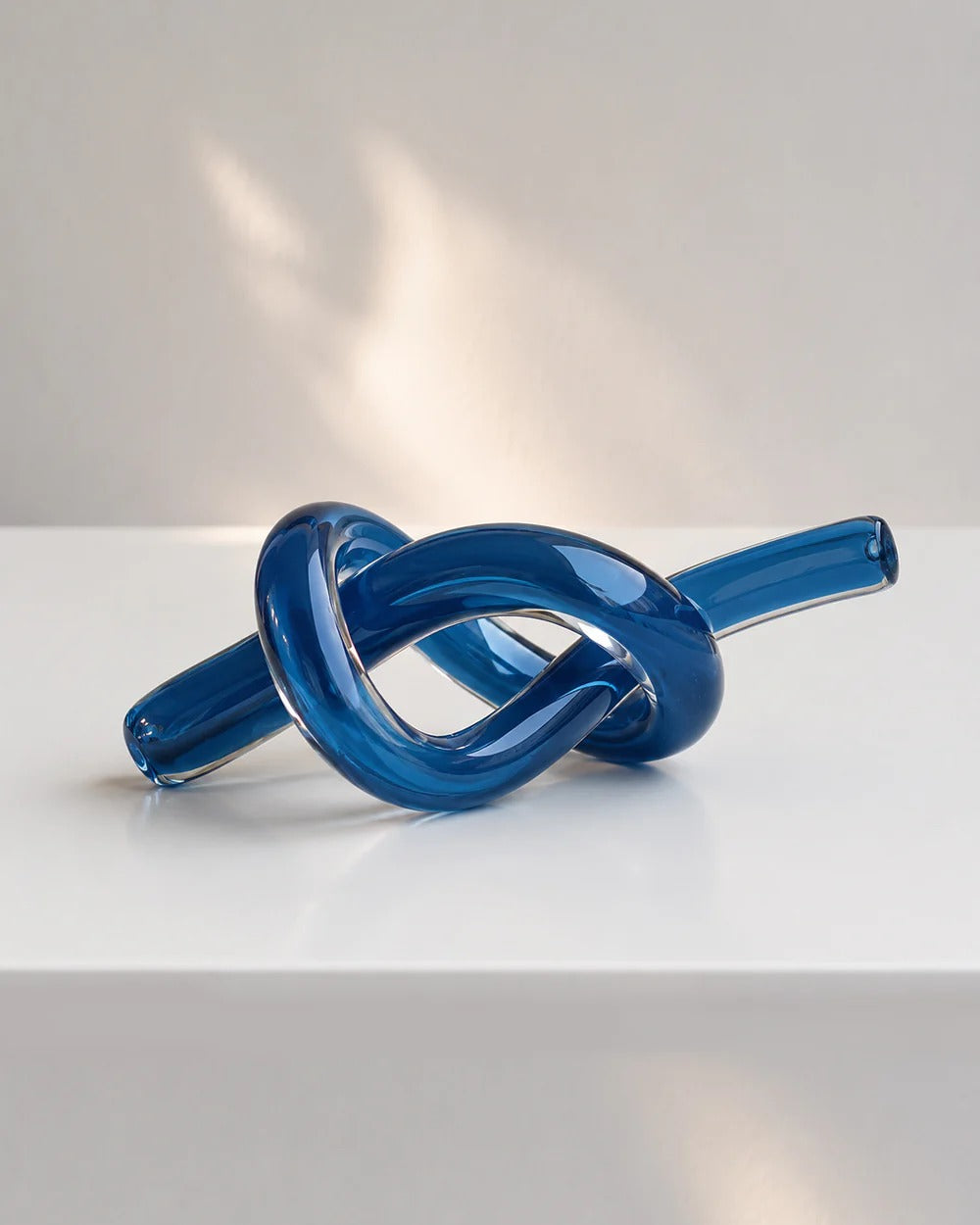 contemporary glass sculpture for home