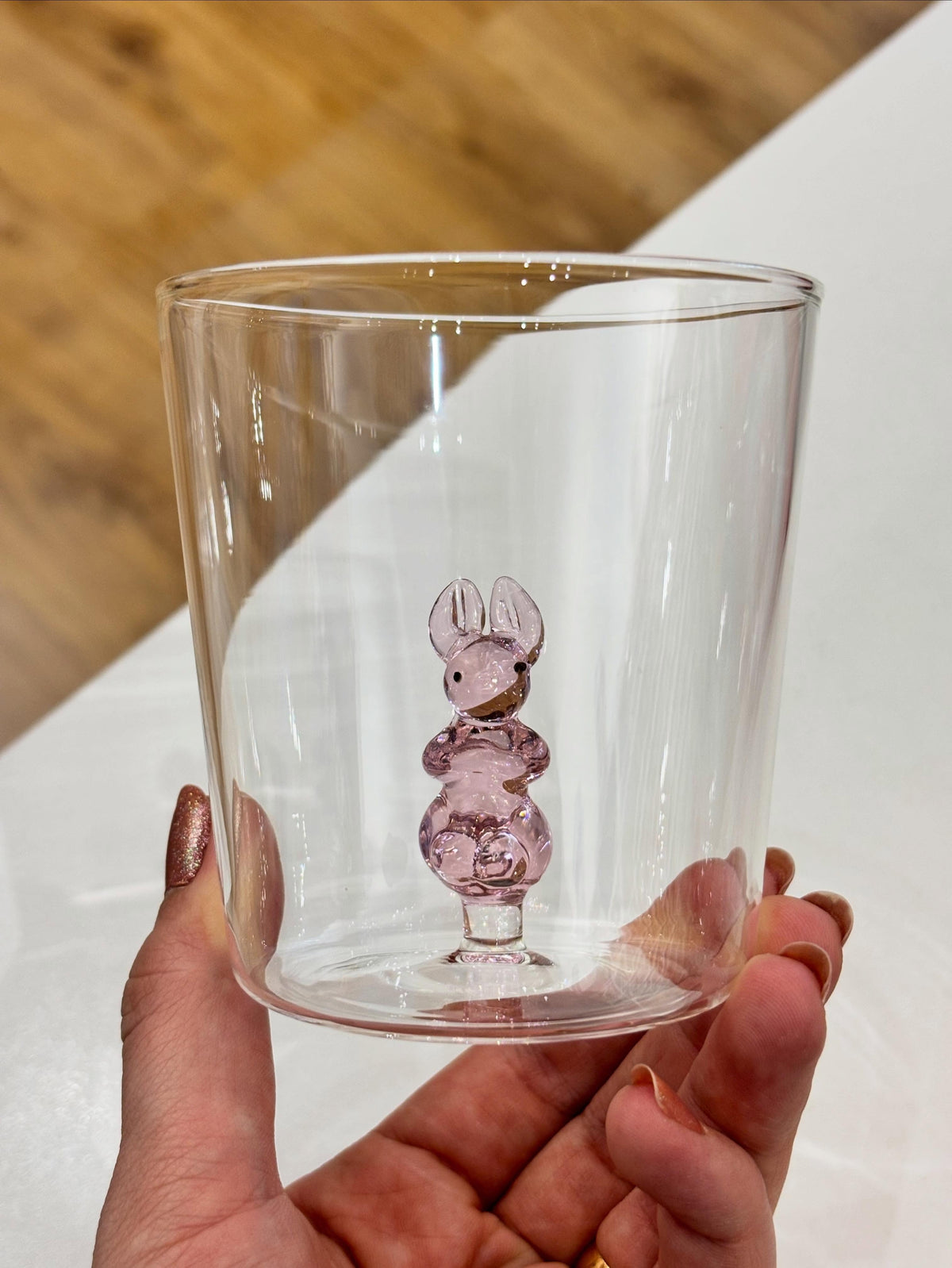 cute aesthetic glass cup