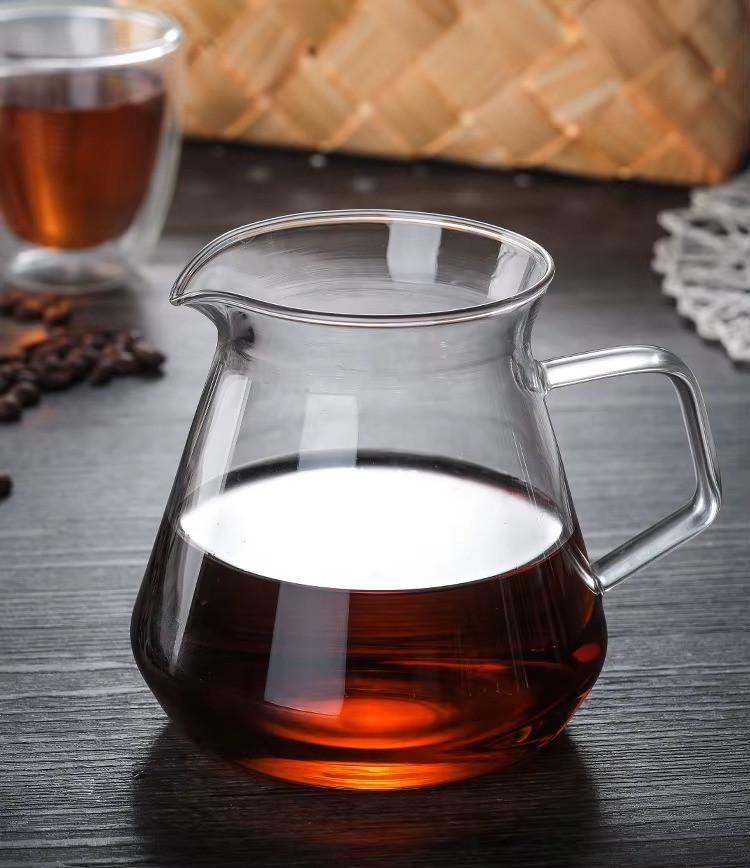 Pour Over Coffee Dripper Set with 600ml Glass Server