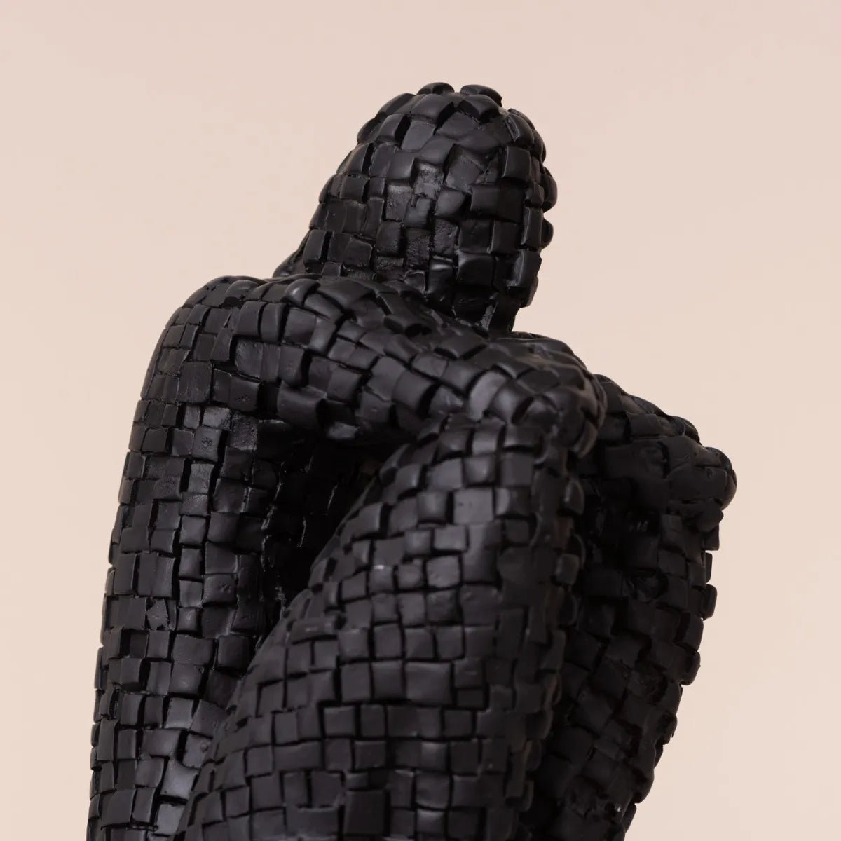 THINKER-MOSAIC | Reflective Mosaic Thinker Statue