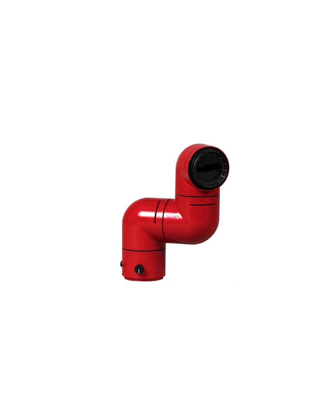 Red table version articulating pipe spotlight