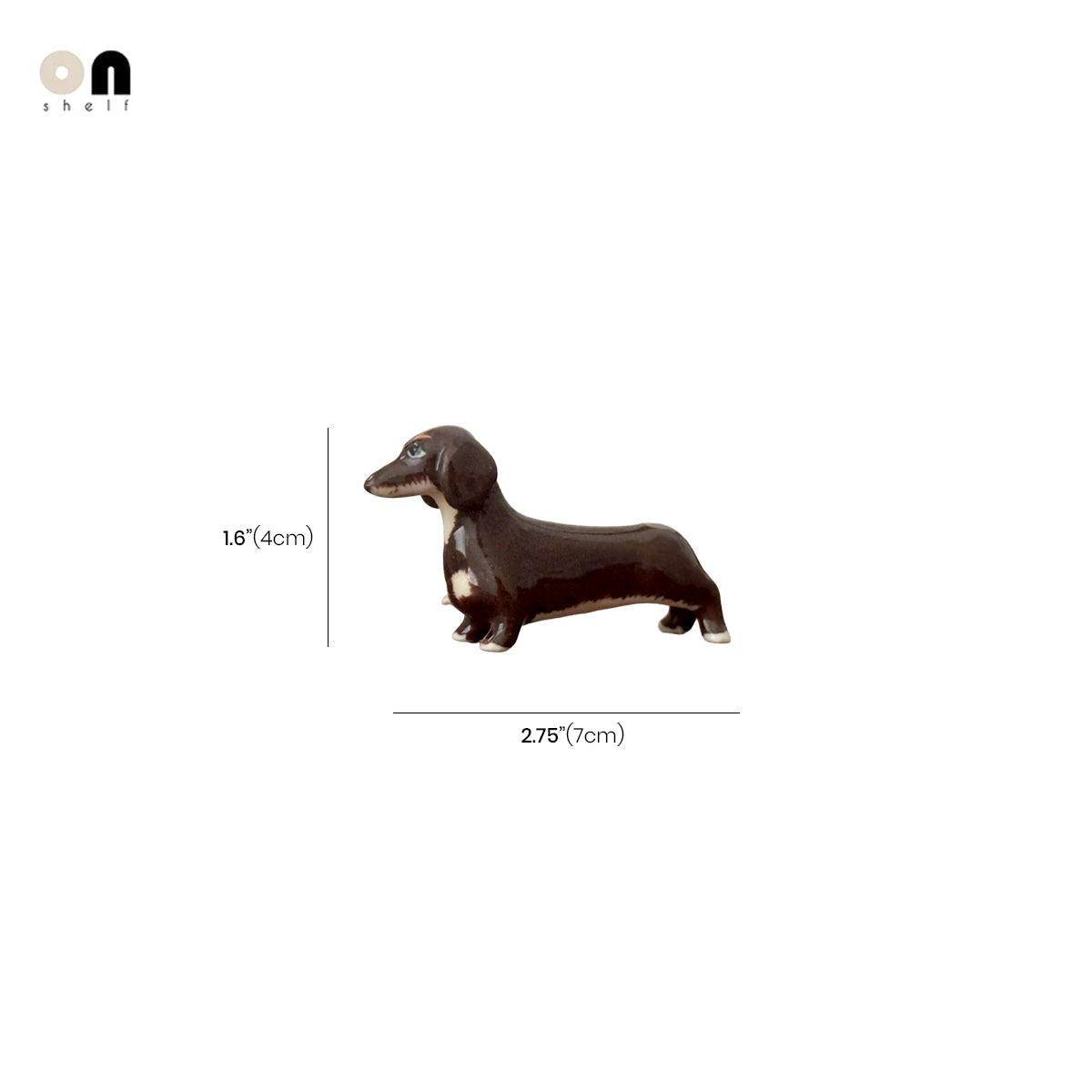 Dachshund Incense Holder - Ceramic Dog Burner