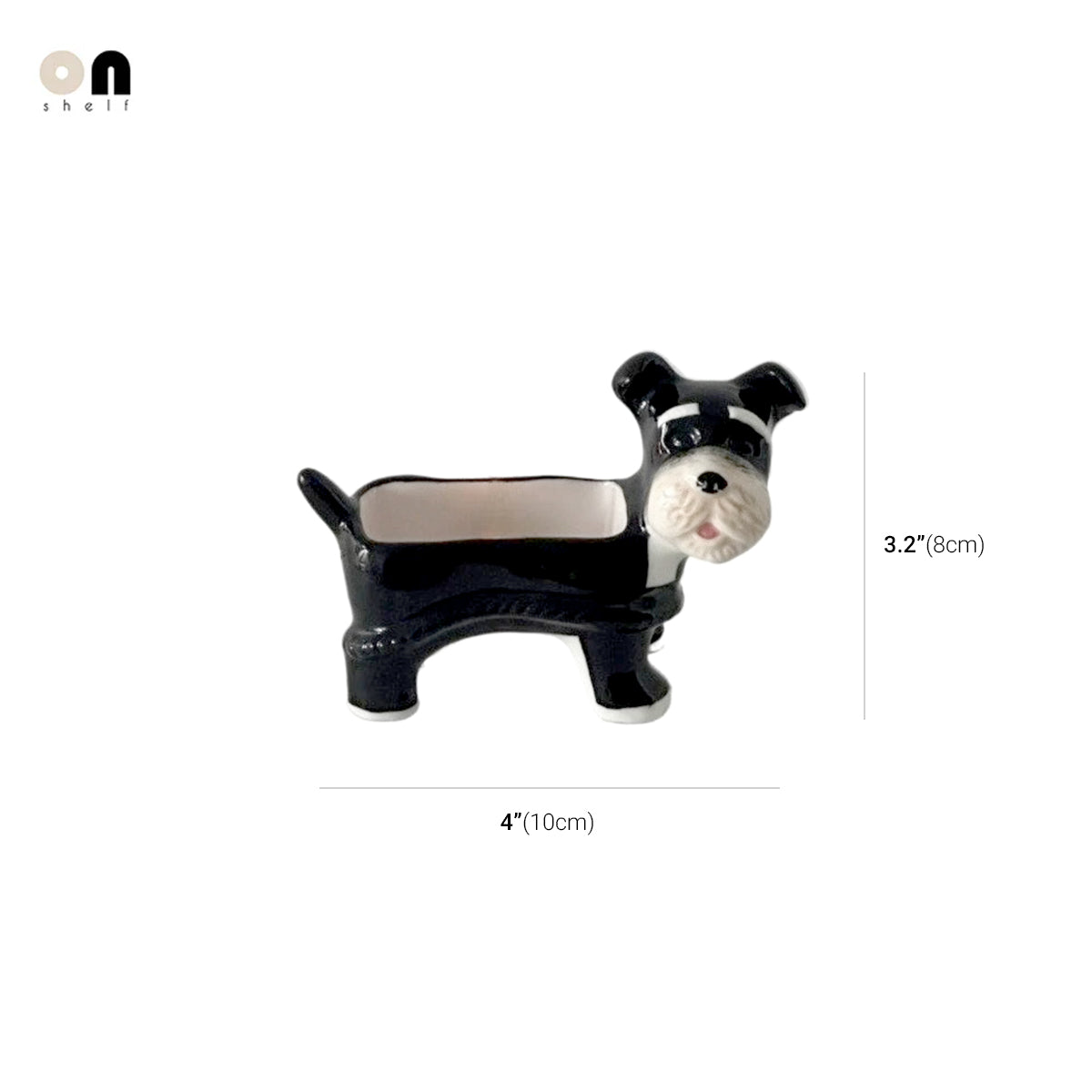 Schnauzer Ceramic Bowl | Multi-Purpose Smoke Releasing Bowl