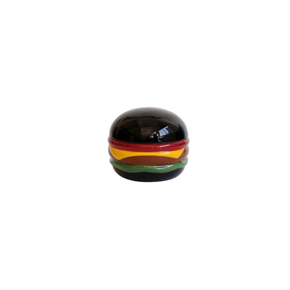 Burger Ceramic Ashtray - Durable, Quirky Design