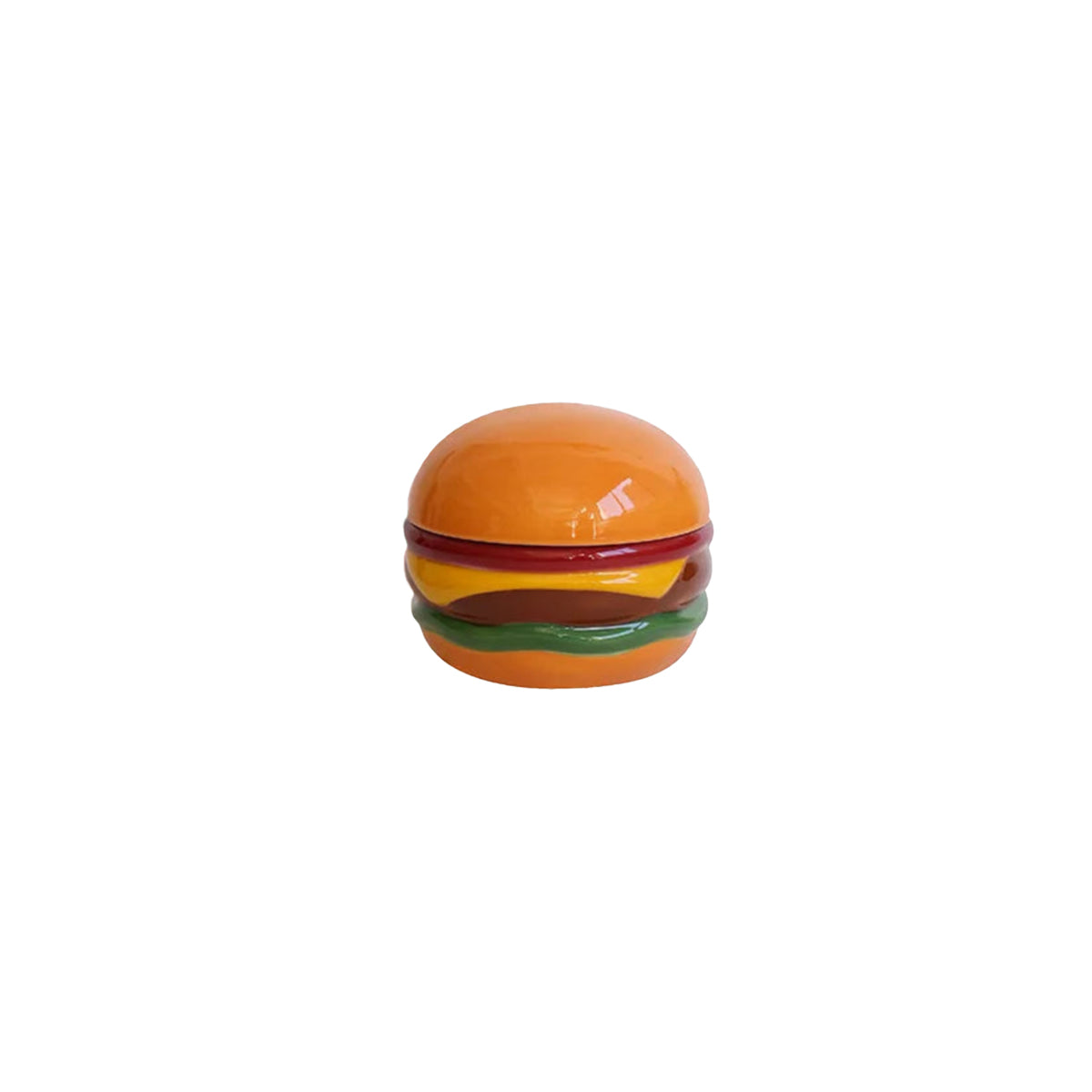 Burger Ceramic Ashtray - Durable, Quirky Design