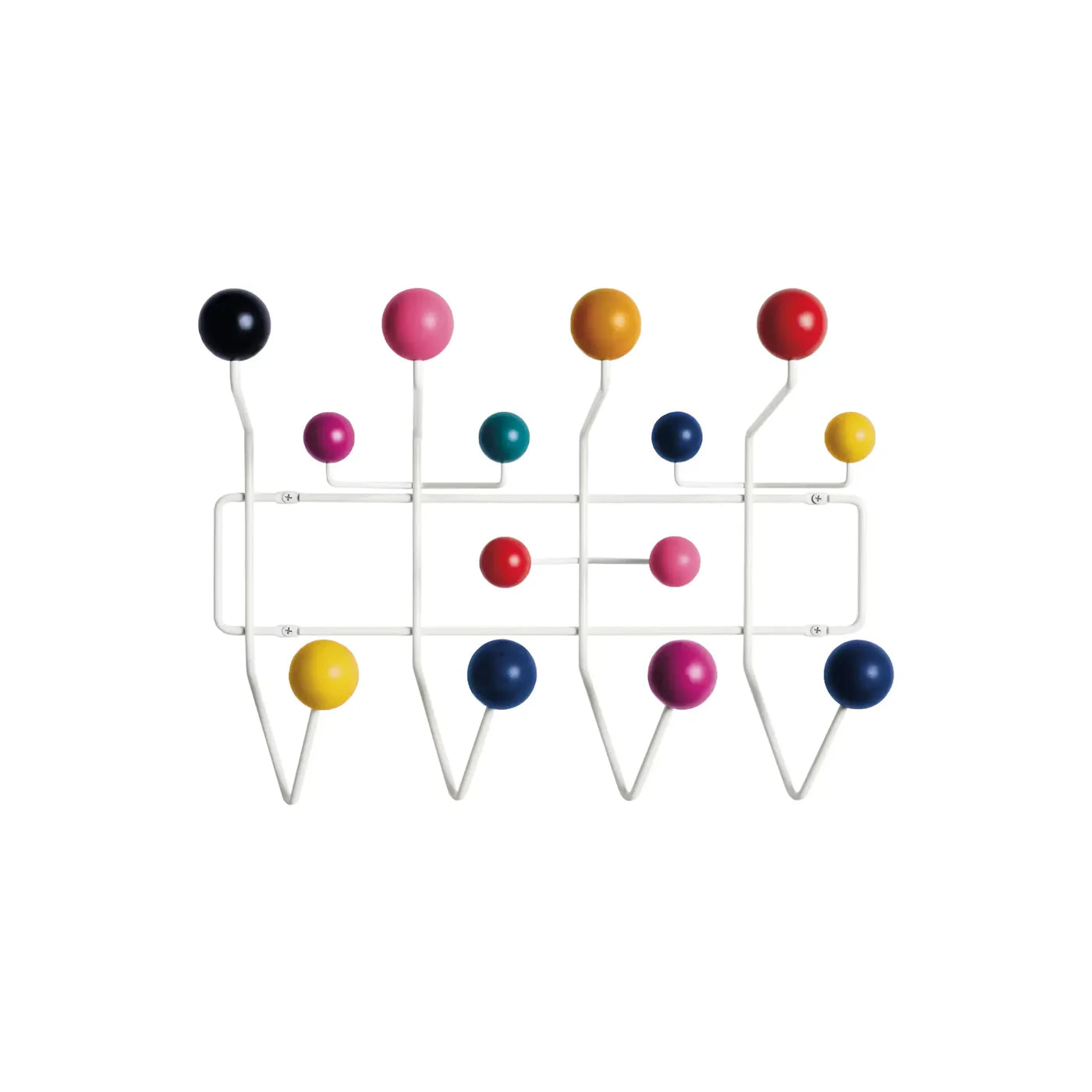 Retro Wall Hanger - Vintage Ball Hook Rack