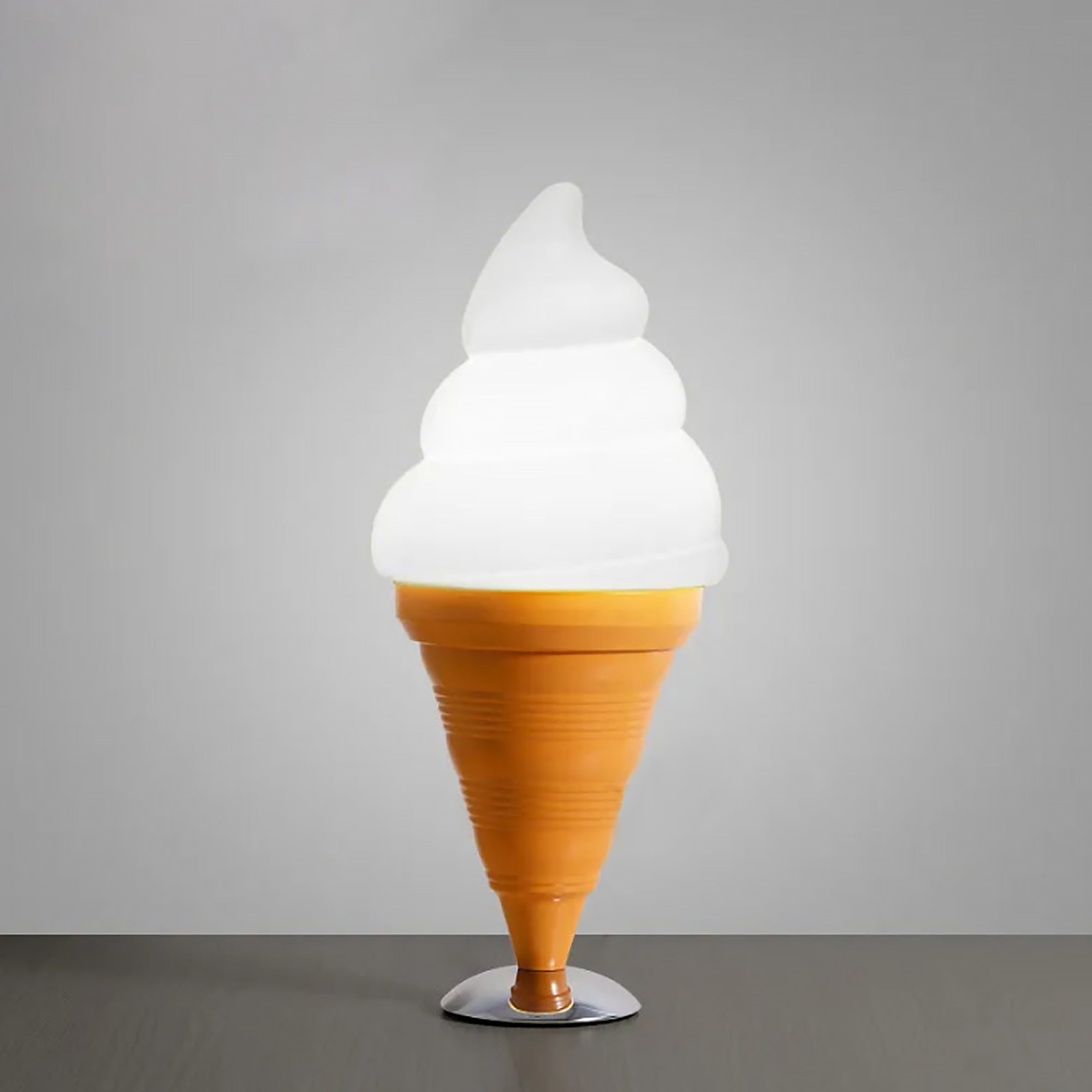 Modern Table Lamp - Ice Cream Cone Shaped Light