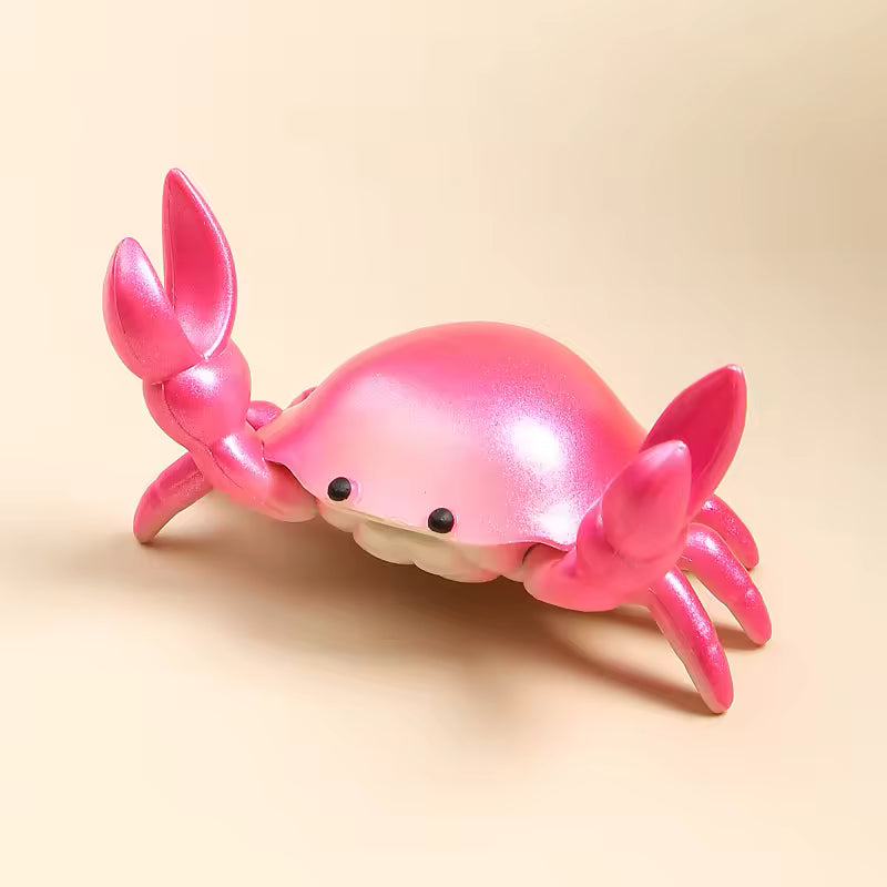 modern novelty crab accessory for bookshelf decor