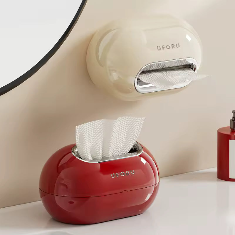 punch free wall mounted napkin dispenser for kitchen and bathroom