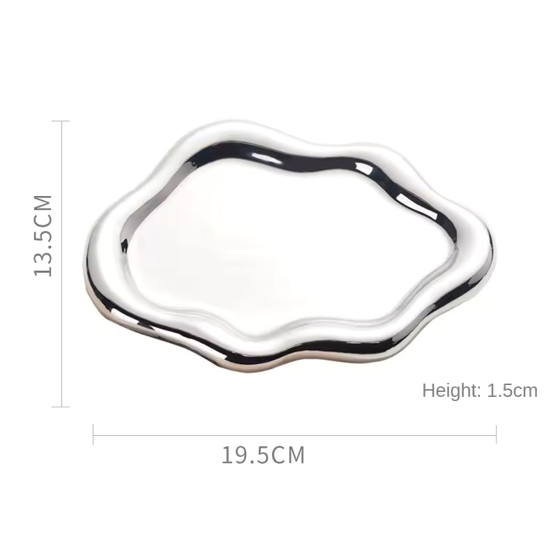 Ceramic Jewelry Storage & Display Tray