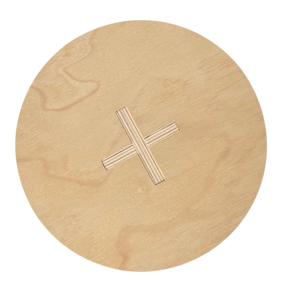 ARCADE | Arched Three-Leg Wood Side Table