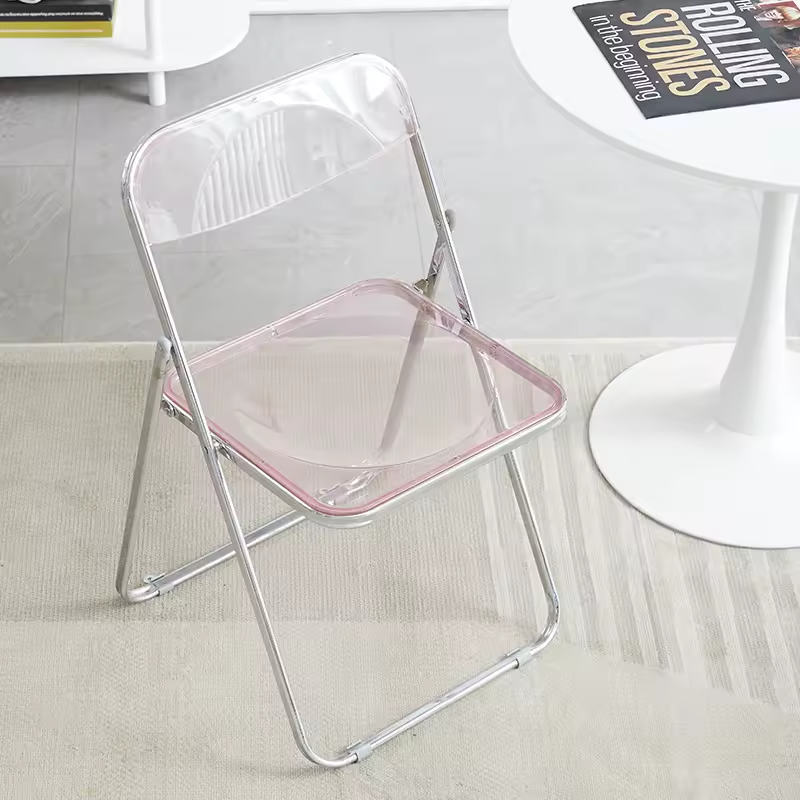 CRYSTAL POP | The Transparent Foldable Chair