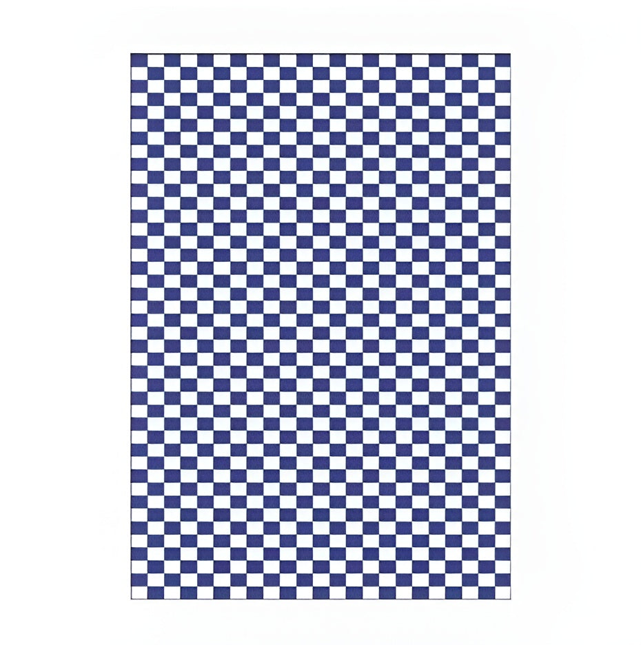 MODERN CHECKER | Faux Cashmere Luxe Rug