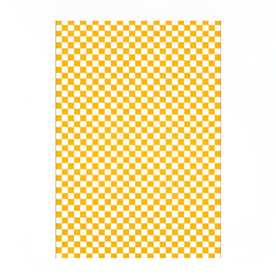 MODERN CHECKER | Faux Cashmere Luxe Rug