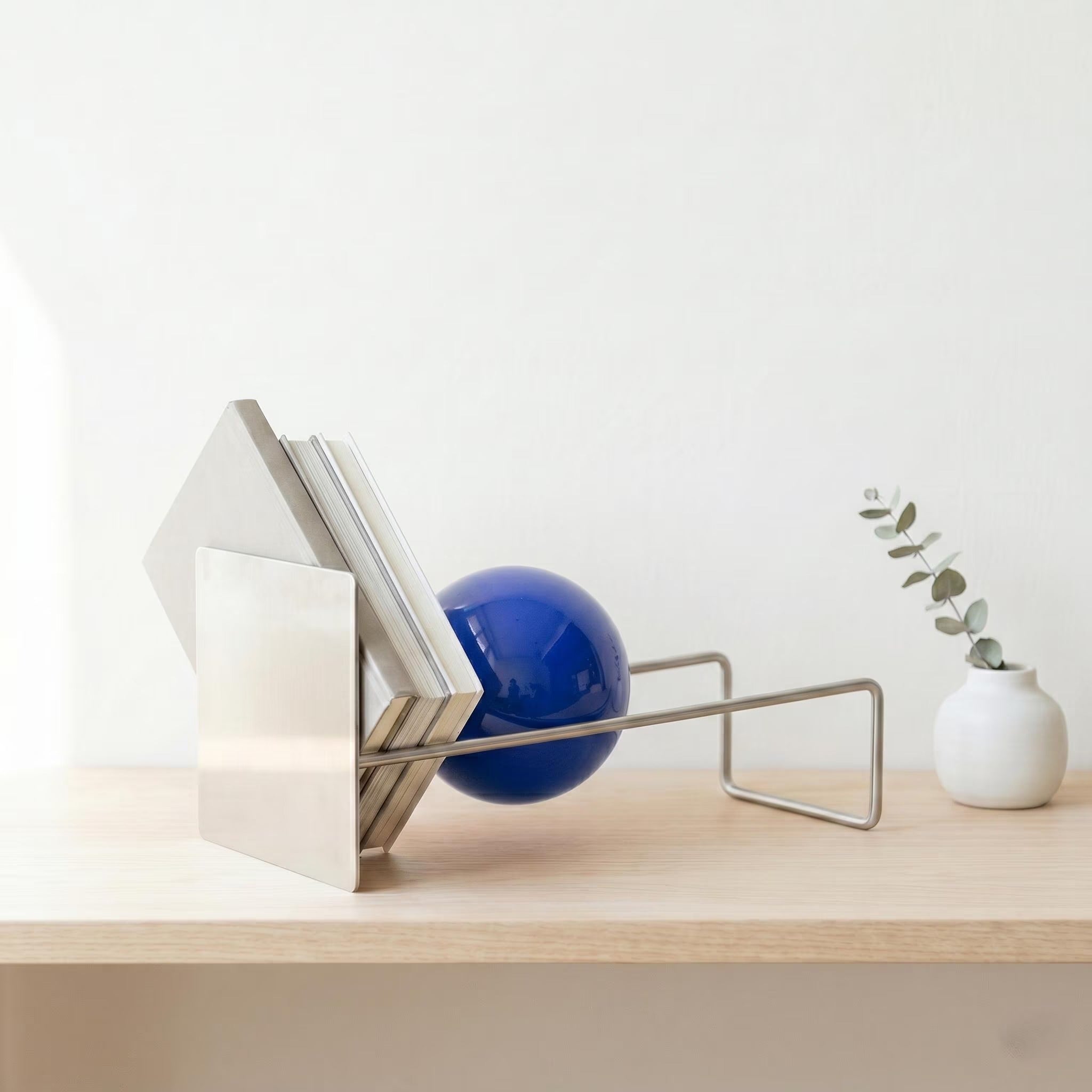 Nordic Stainless Steel Book Holder