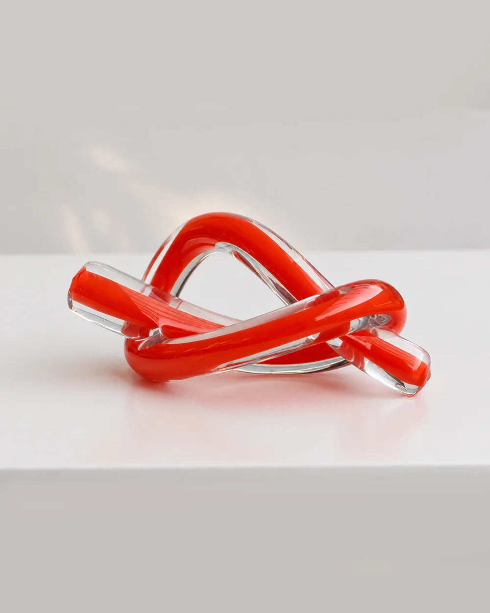 minimalist decorative glass figurine