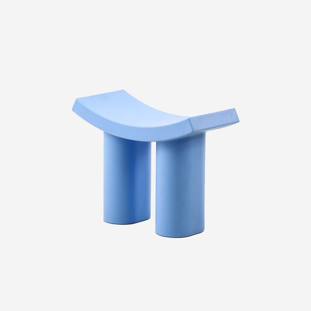 modern plastic shoe stool for home entrance