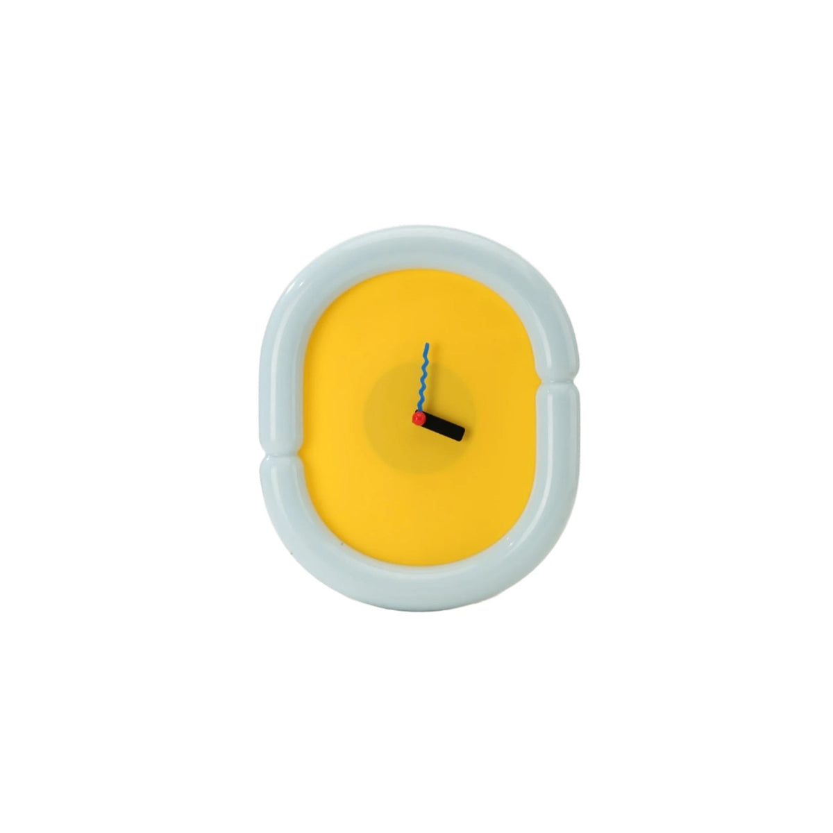 Tube Frame Wall Clock – Modern Minimalist Design
