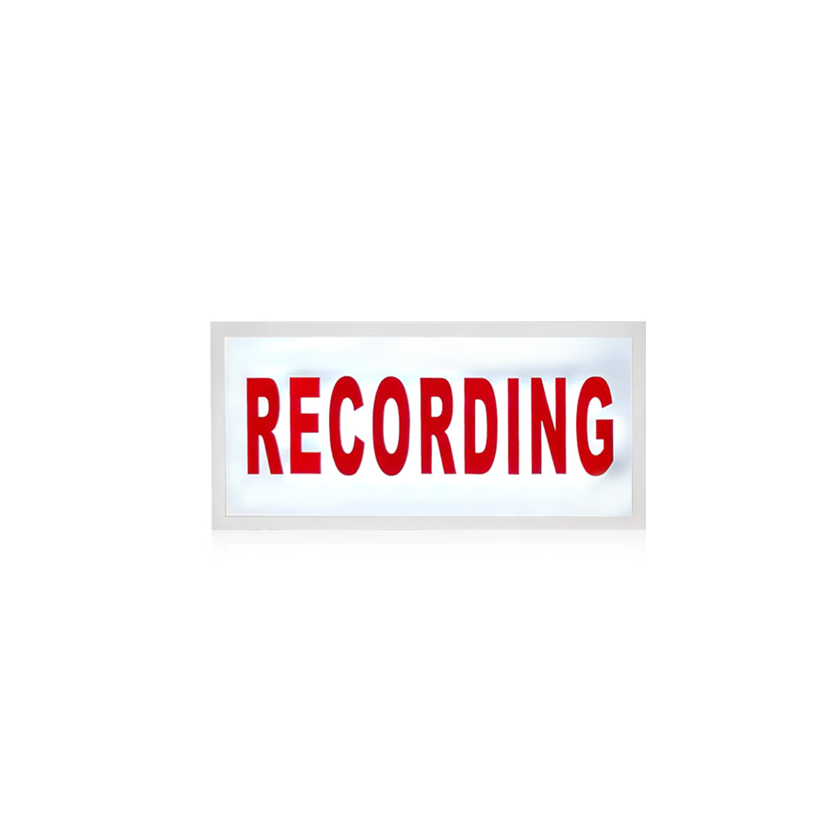 Retro Lightbox Lamp - Vintage Recording Sign Table Lamp