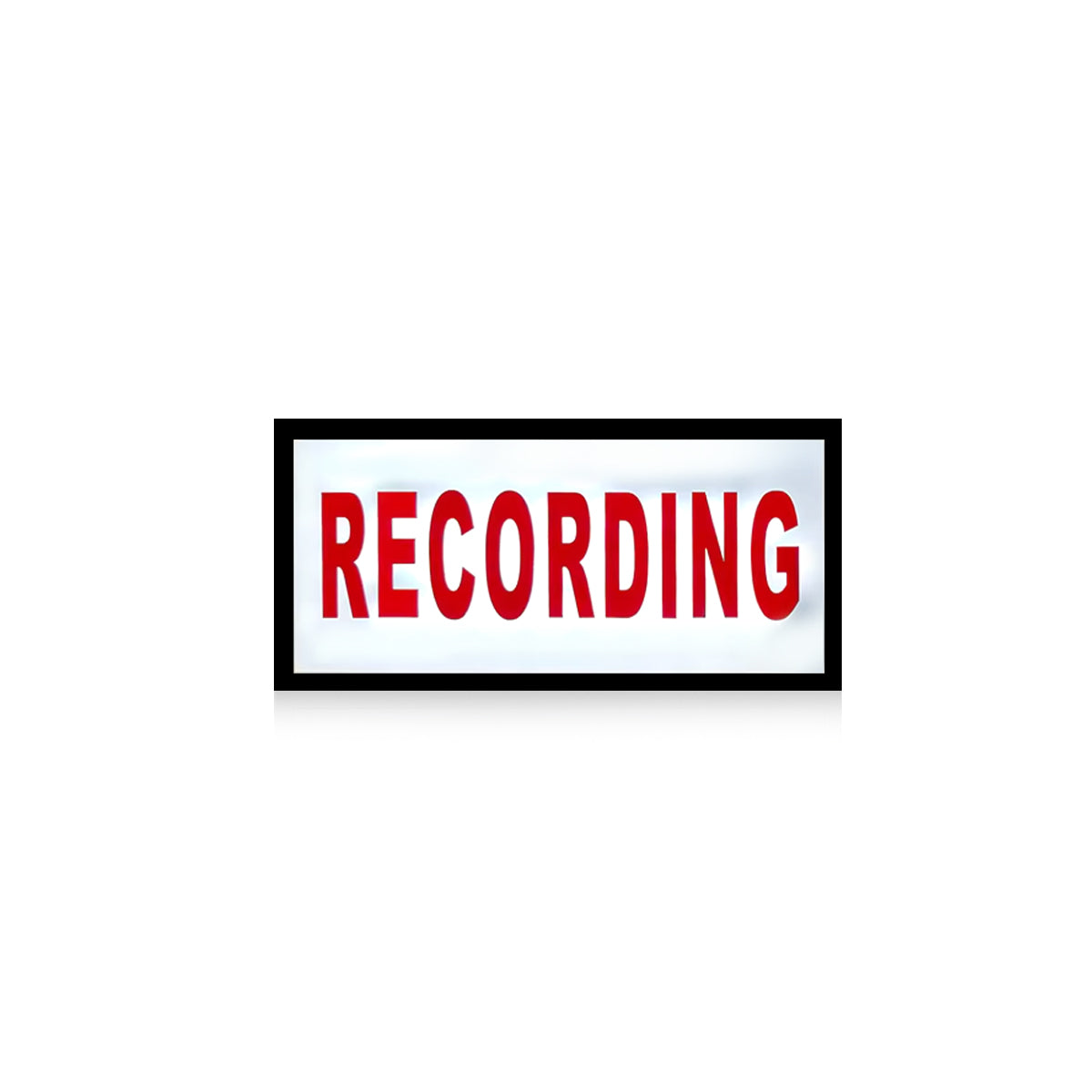 Retro Lightbox Lamp - Vintage Recording Sign Table Lamp