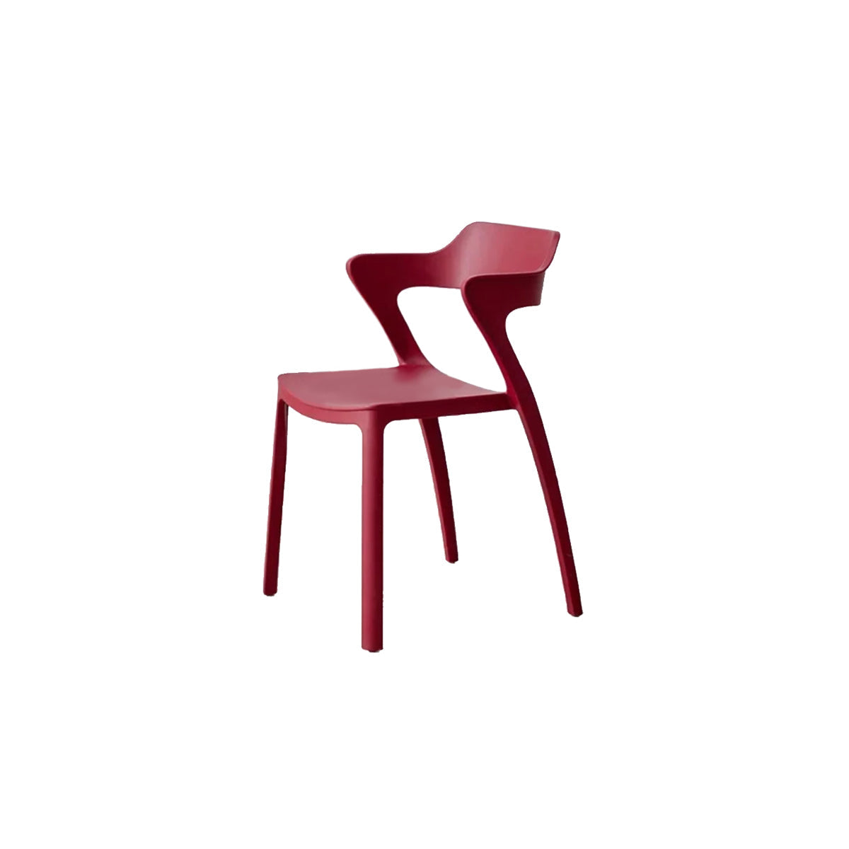Recycled PP Dining Chair – Nordic Seamless Design
