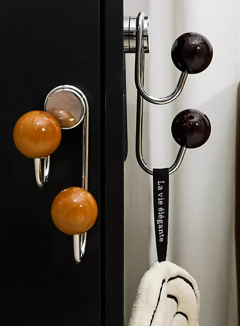 Magnetic Stainless Steel Hook | Strong Retro Ball Hanger
