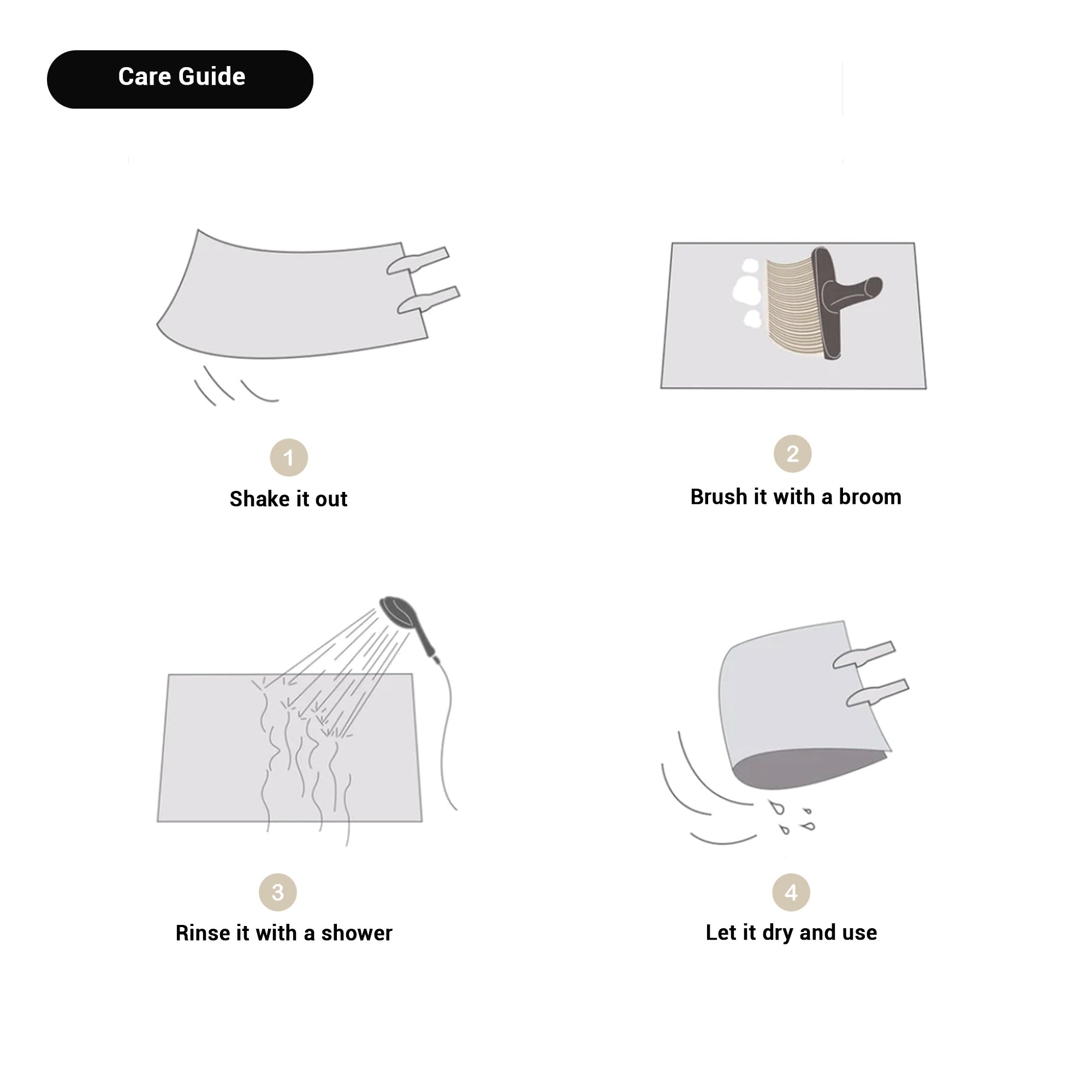 3D Winter Lake Rug - Anti Slip Cozy Winter Nature Decor