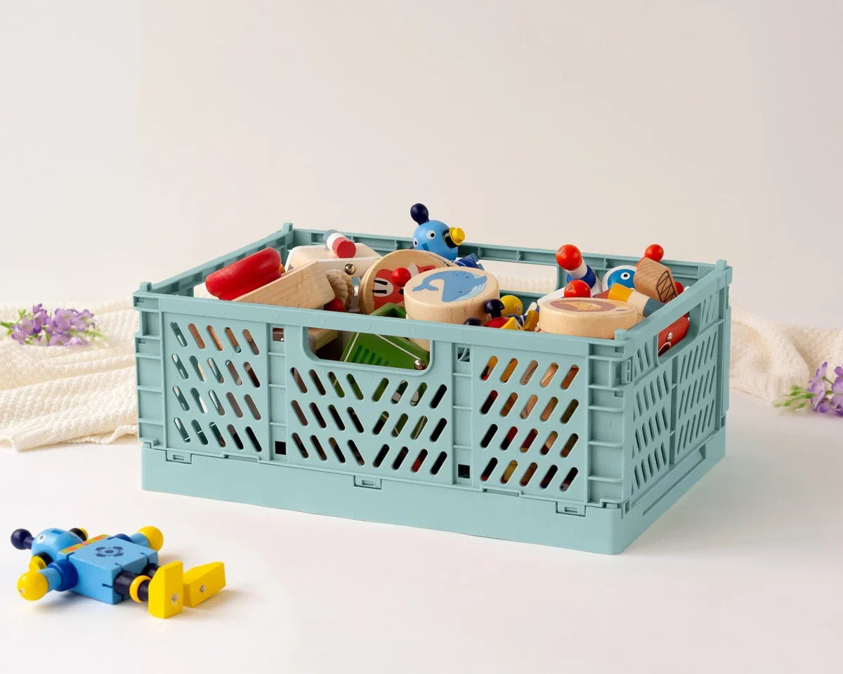 GRID Stackable Storage Crate