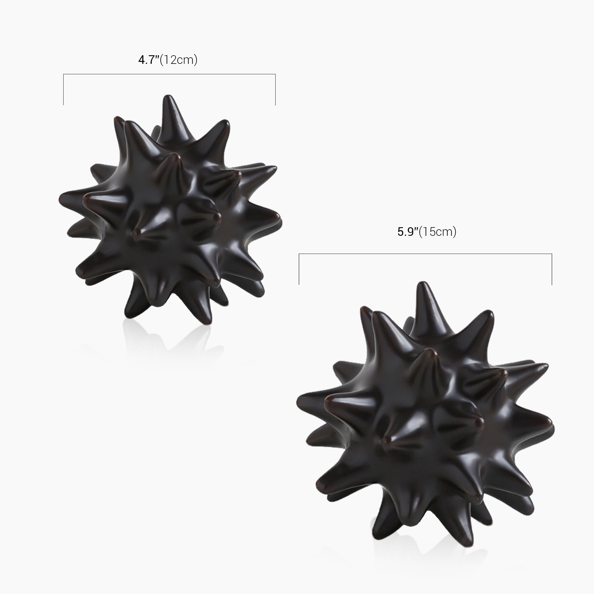 Sea Urchin Ornament - Handcrafted Ceramic Art