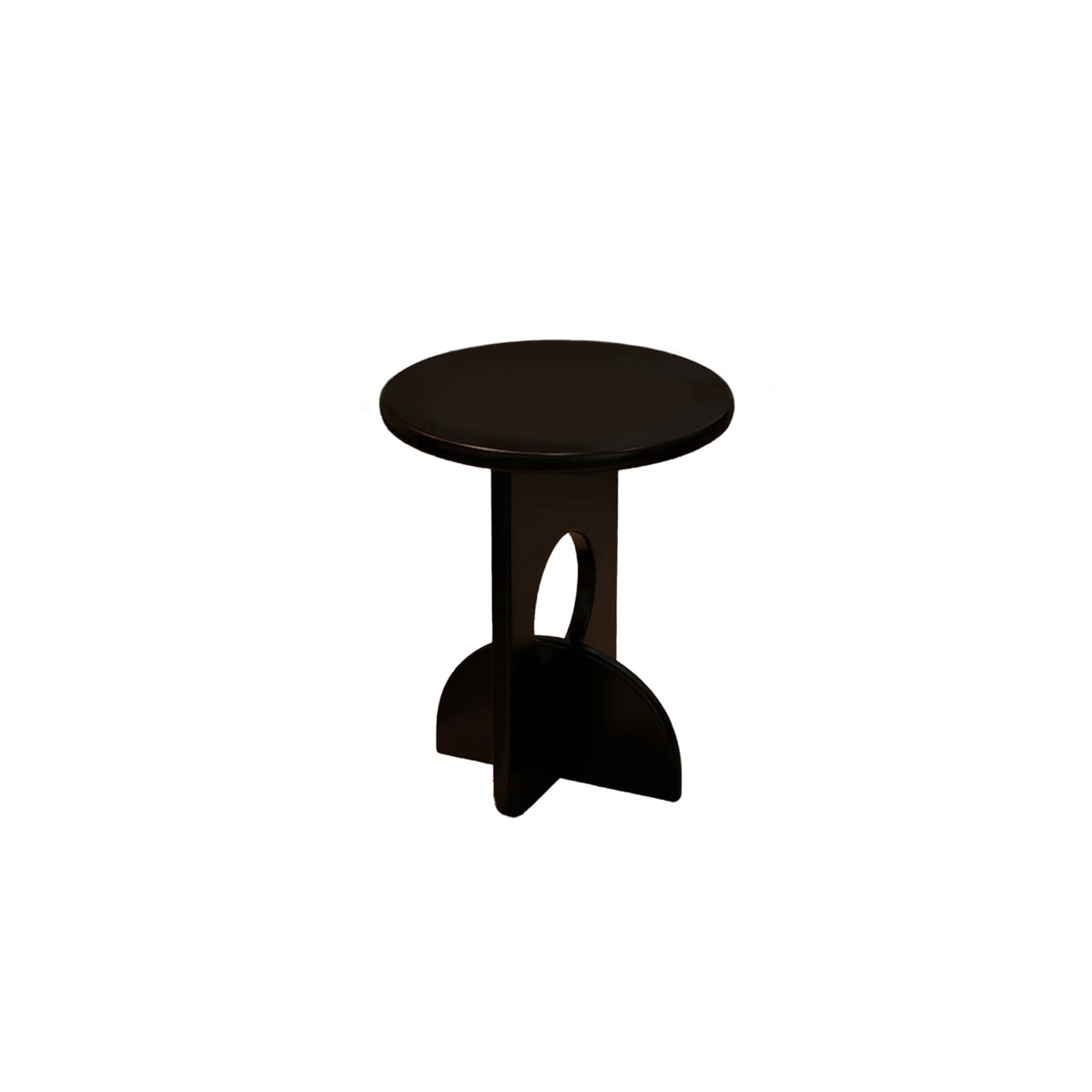 Mid Century Side Table | Vintage Wooden Cross Leg 15.8x19.7 Pine