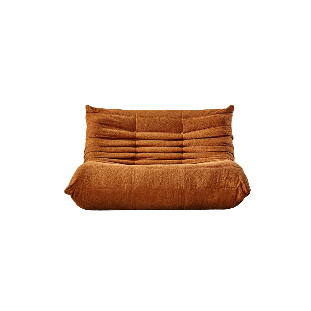 Teddy Velvet Sofa - Two-Seater Foam Loveseat