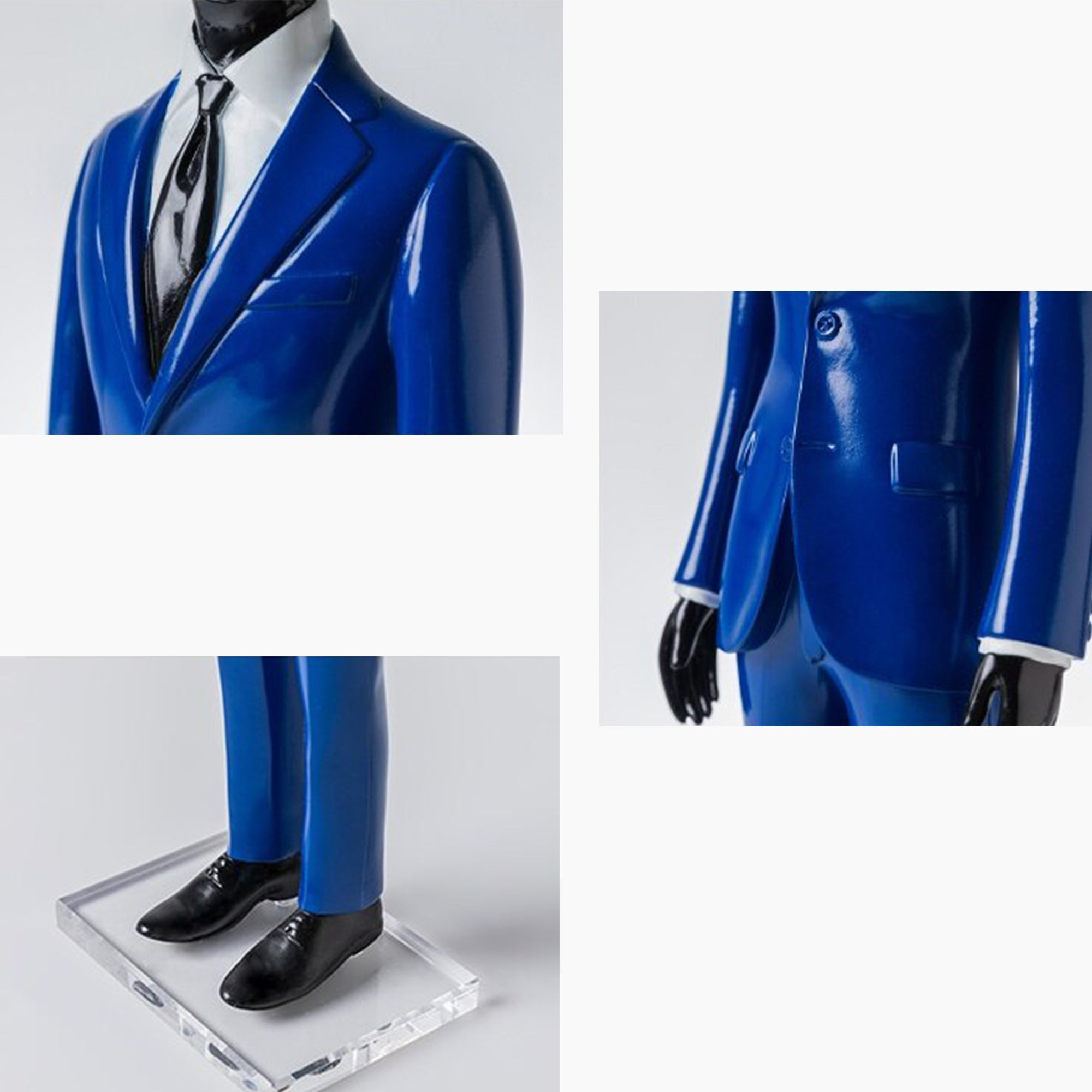 Male Model Statue - Handcrafted Resin Art Figure