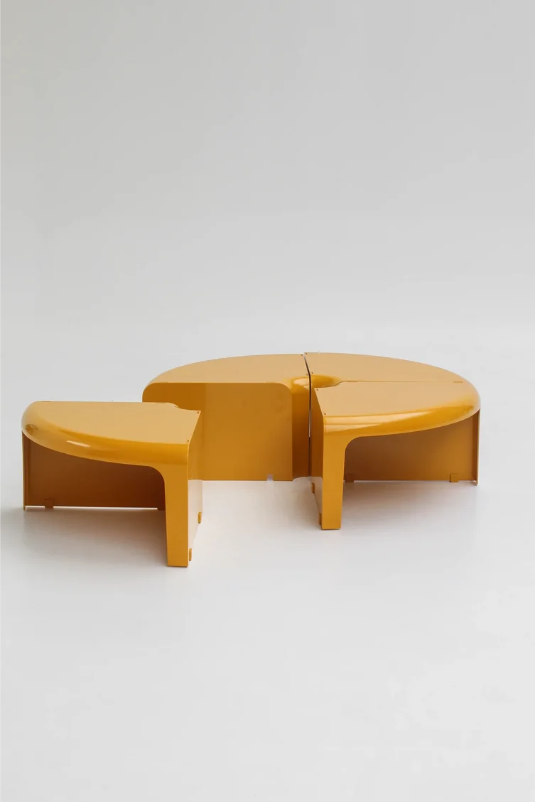 RUND Modular Table - Yellow