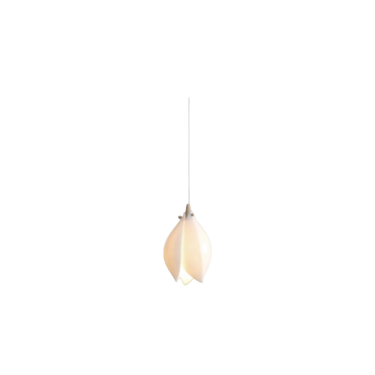 White Magnolia Chandelier | Elegant Ceramic Jade Fixture