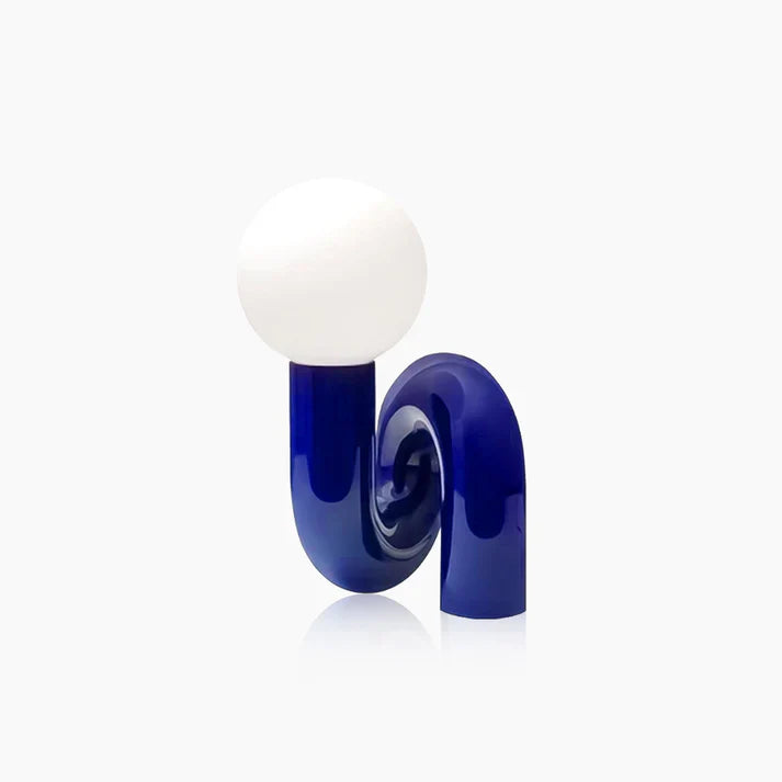 Nordic Table Lamp – Twisted Ball LED Light
