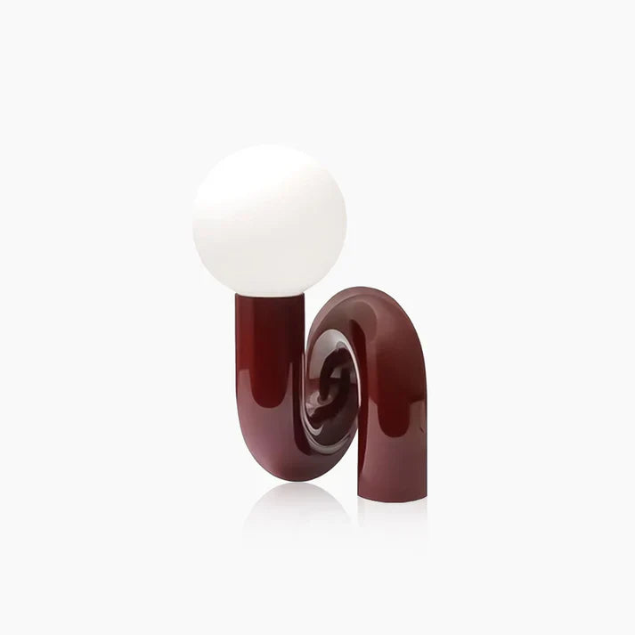Nordic Table Lamp – Twisted Ball LED Light