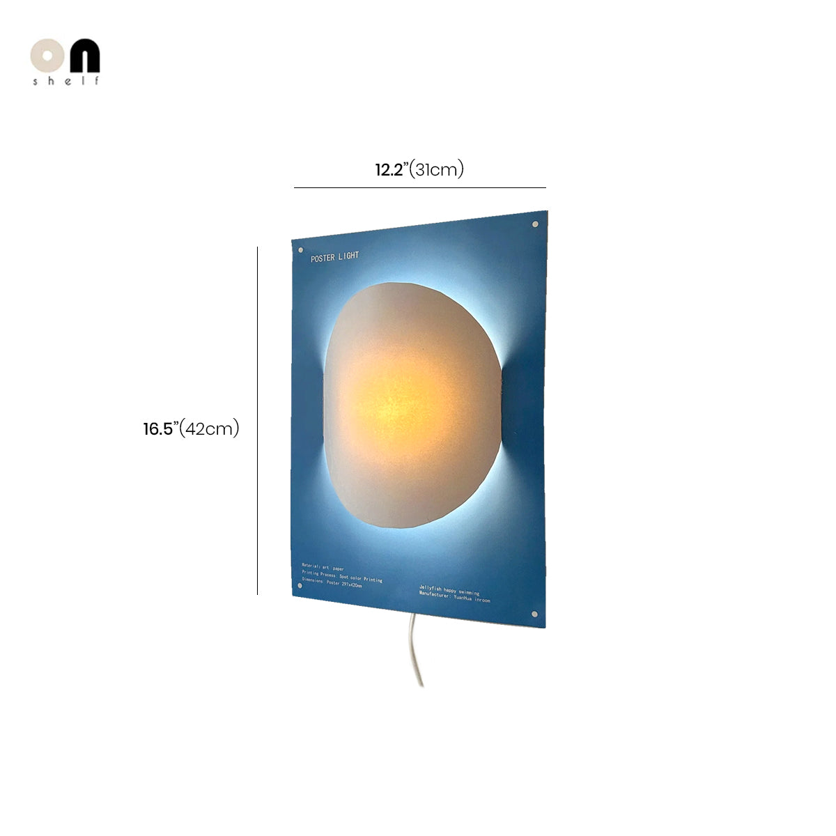 Poster Light Lamp - Artistic Wall Atmosphere Lamp