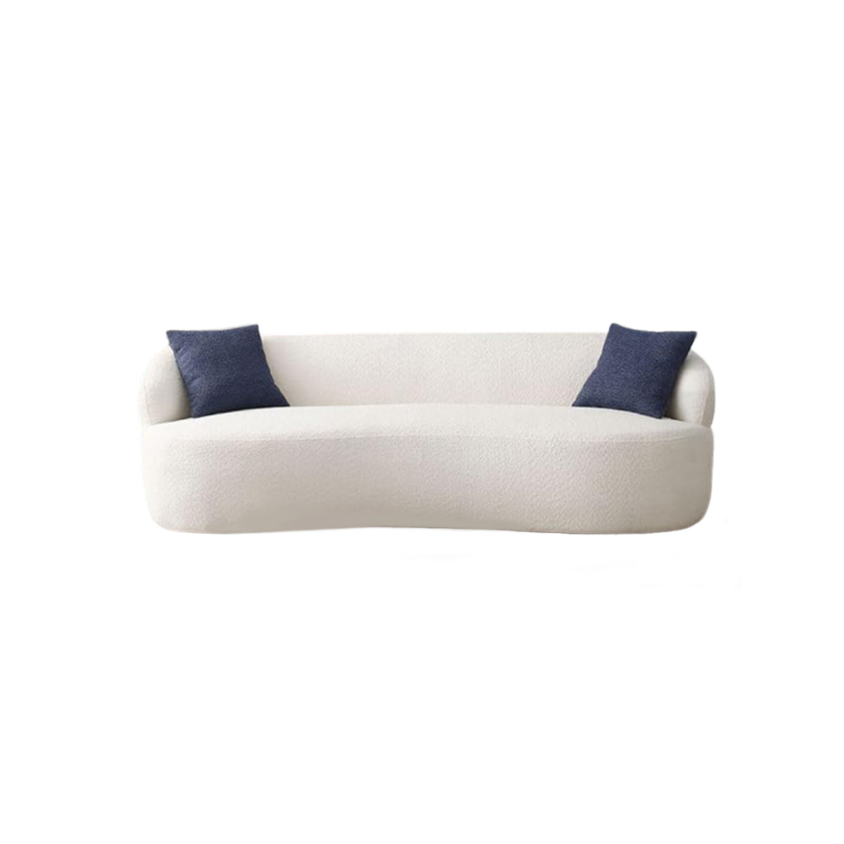 3-Seat Lounge Sofa | Modern Living Room Couch With Pillows