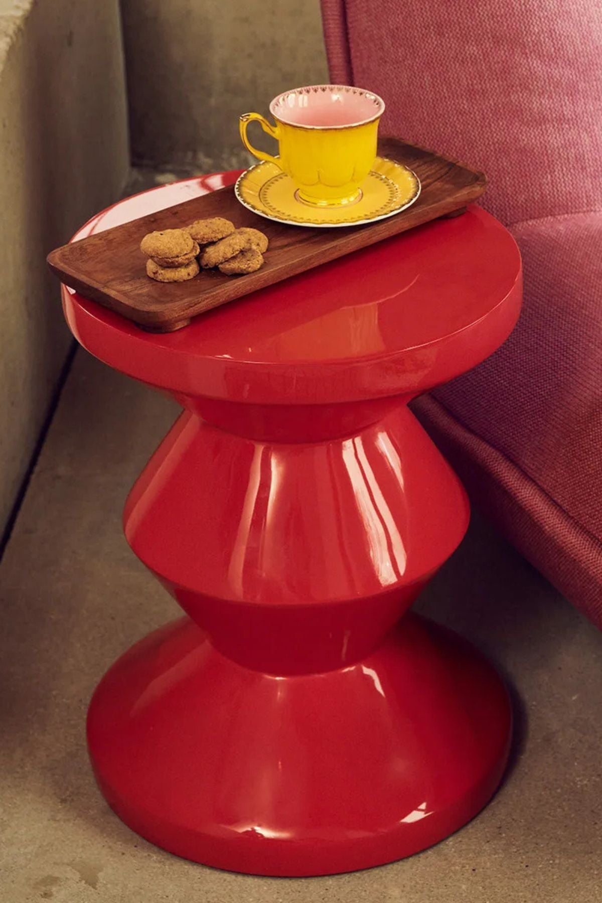 side table & drawer