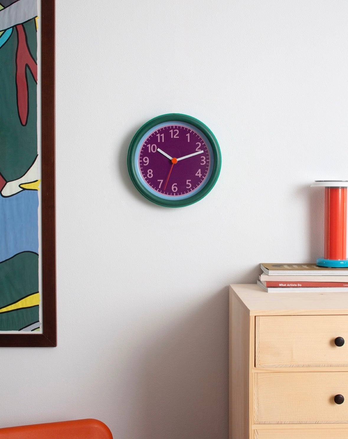 desk clock & calendar