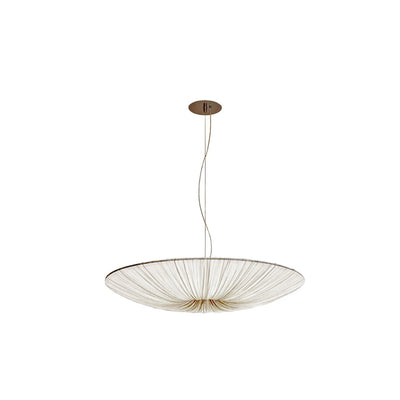 Fabric Pendant Chandelier – Japanese Wabi-Sabi Lighting Fixture