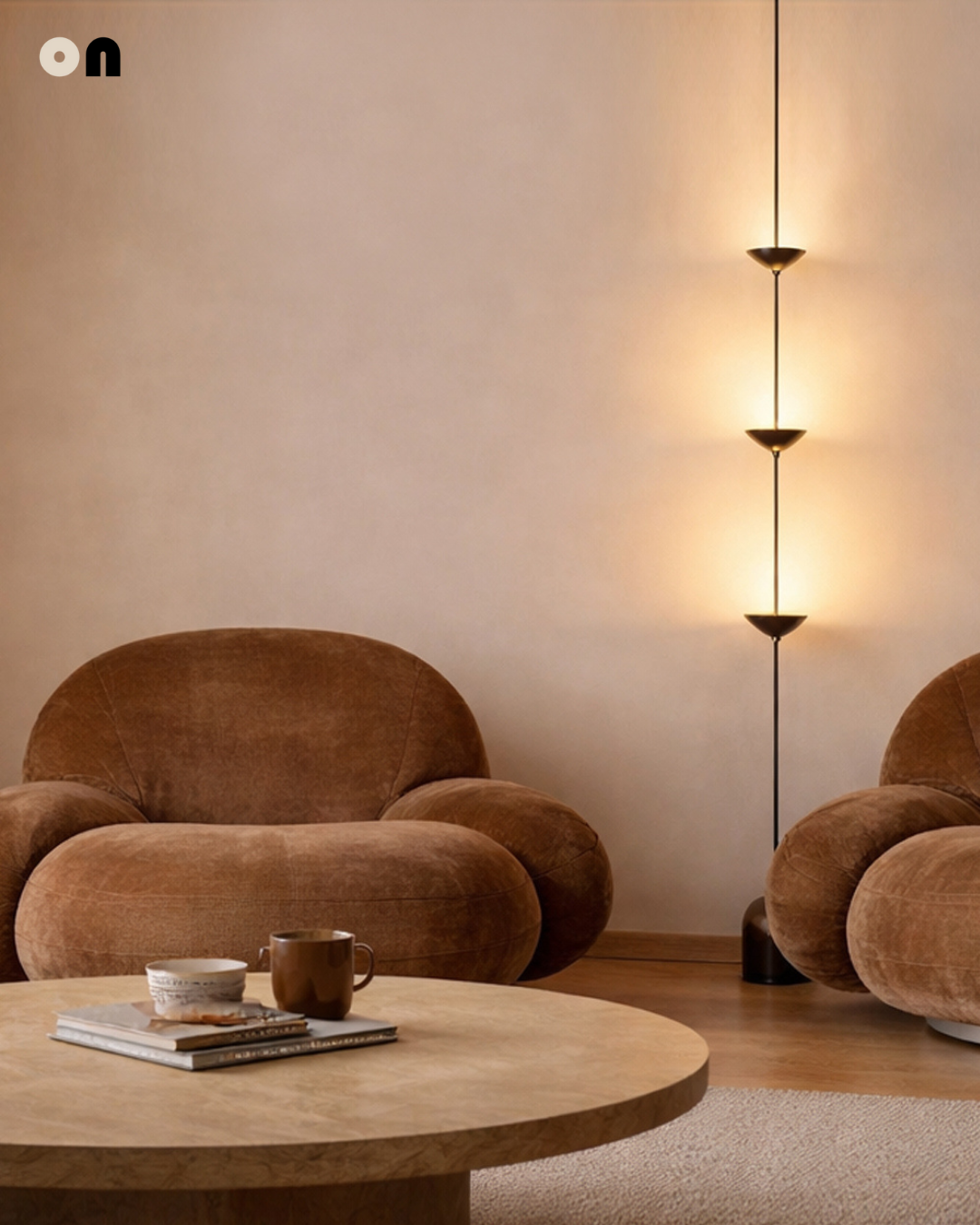 Linear Pendant Lamp - Adjustable Floor To Ceiling Light