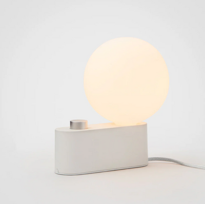 Tala Alumina Table Lamp – Sustainable Lighting, Blossom Pink Design