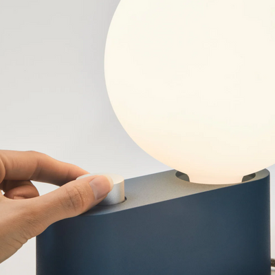 Tala Alumina Table Lamp – Sustainable Lighting, Blossom Pink Design
