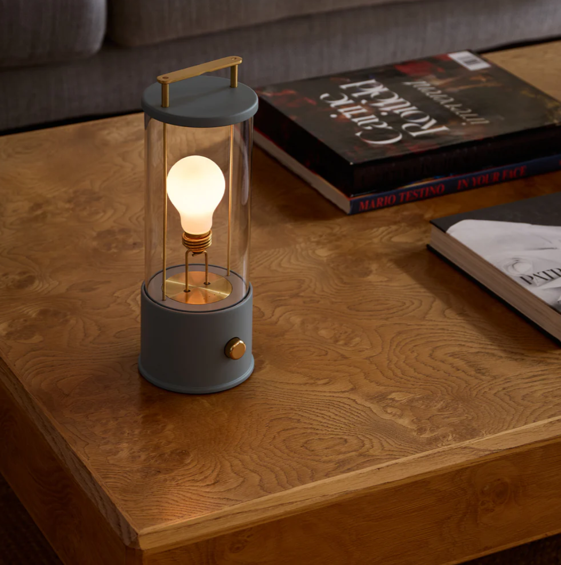 Portable Table Lamp - Cordless Rechargeable Warm Dimmable Light