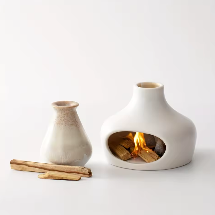 Ceramic Incense Holder – Handcrafted Palo Santo Stand