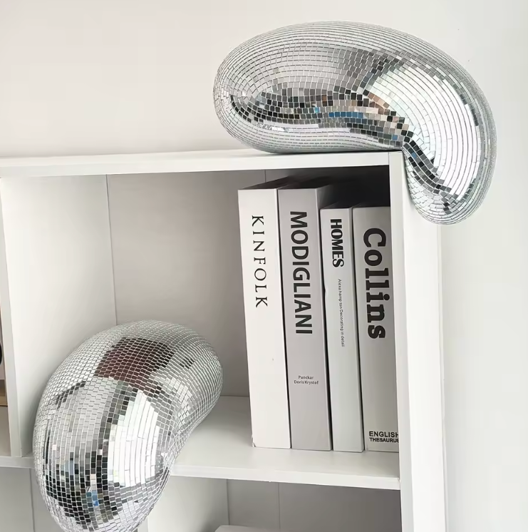 Melting Disco Ball Decorative Wall Clock - Modern Home Decor