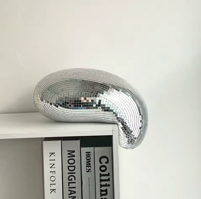 Melting Disco Ball Decorative Wall Clock - Modern Home Decor